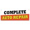 Signmission Complete Auto Repair Banner Concession Stand Food Truck Single Sided B-30037 - alternate 1